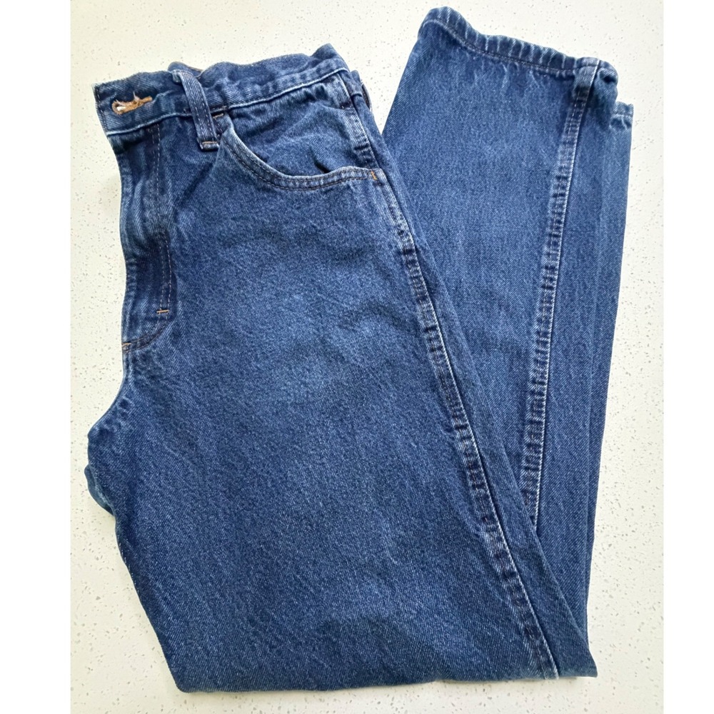 Rustler Mens Regular Fit Straight Leg Jeans Blue Denim 1087619PW 32x32